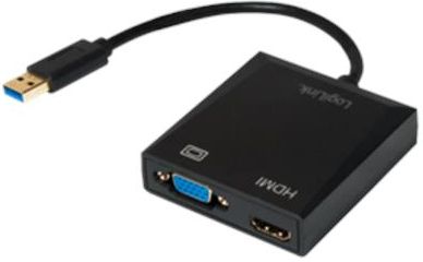 Logilink USB3.0 adapter VGA / HDMI UA0234