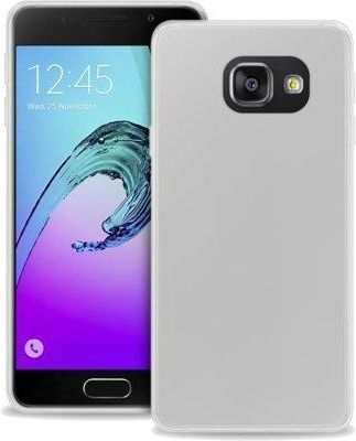 PURO Ultra Slim Cover Zestaw + Folia na Galaxy A3 2016 Półprzezroczysty SM-A310F