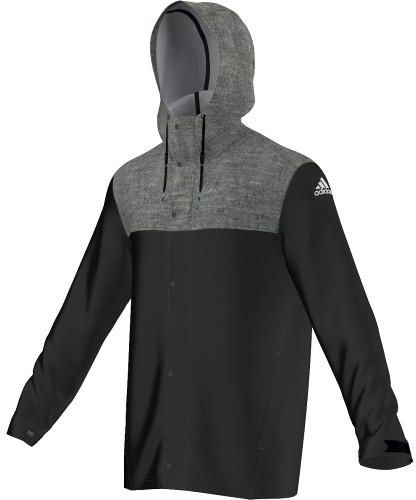 adidas kurtka przeciwdeszczowa Condivo 18 granatowabiała