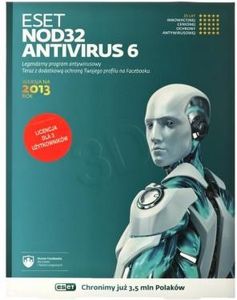 ESET NOD32 Antivirus 4.0 BOX 3Stan/12Mies