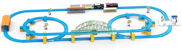 Dumel Discovery High Speed Train Set Deluxe D3 Du20333 - zdjęcie 5 Dumel Discovery High Speed Train Set Deluxe D3 Du20333