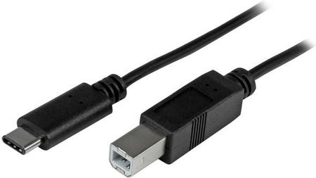 StarTech Kabel USB USB-C na USB-B 1m Czarny (USB2CB1M)