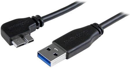 StarTech Kabel USB microUSB 3.0 0.5m czarny - USB3AU50CMLS (USB3AU50CMLS)
