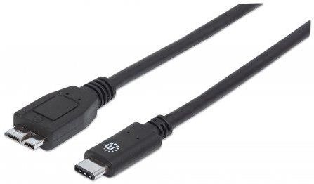 Manhattan Kabel USB USB C - micro USB B 1m 353397 (353397)
