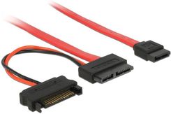 Delock Kabel SATA Slim 13pin - SATA 7pin SATA 15pin 0.3m 84800 (84800 ...