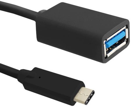 Qoltec Kabel USB Kabel USB 3.1 typC Męski / USB 3.0 A żeński 0,2m (50485)