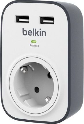 Belkin BSV103VF 1x schuko + 2xUSB (BSV103VF)