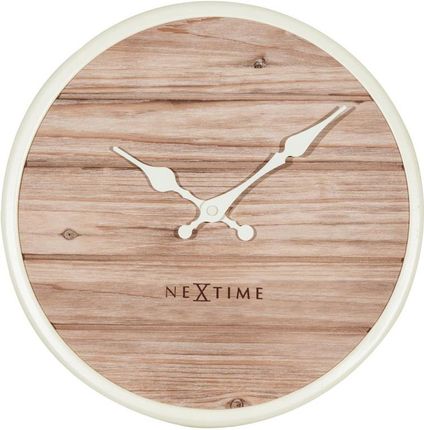 Nextime Zegar Plank 30 Cm Naturalny 3133Wi