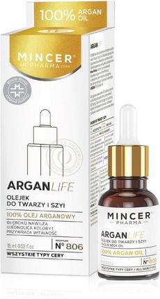 Mincer Pharma ArganLife 806 100% olej arganowy 15ml