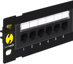 Zdjęcie NetRack patchpanel naścienny 10" 12 - portów kat. 6 UTP LSA ze wspornikiem (10415) - Rybnik