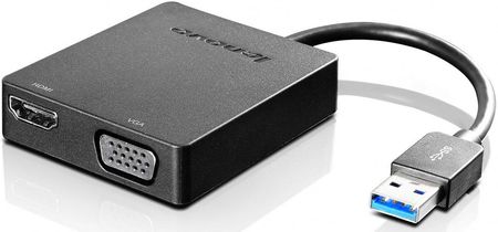 Lenovo Adapter USB USB 3.0 na VGA + HDMI (4X90H20061)