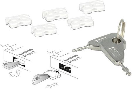 Delock Adapter USB Blocker portów USB (20648)