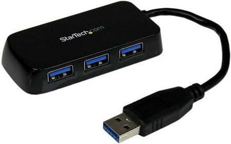 StarTech 4x USB 3.0 Czarny (ST4300MINU3B)