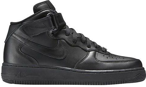 Buty Nike Wmns Air Force1 Mid '07 Leather Black (366731 001 Buty Nike Wmns Air Force1 Mid '07 Leather Black (366731 001
