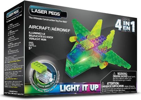 Laser Pegs 4 in 1 Aircraft (LPMPS100B)