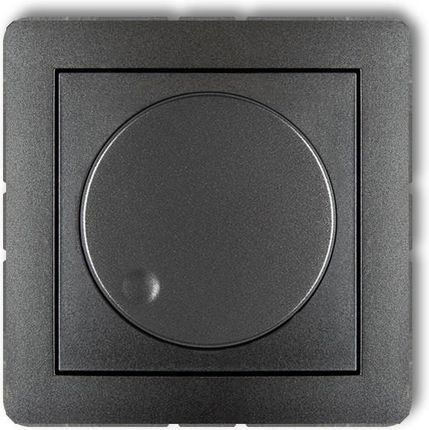 Karlik Deco Mechanizm Elektronicznego Regulatora Oświetlenia Przyciskowo-Obrotowego Do Lamp LED 11DRO-2