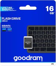 GOODRAM 16GB UPI2 BLACK USB 2.0 (UPI2-0160K0R11)