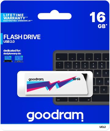 GOODRAM 16GB UCL2 WHITE USB 2.0 (UCL2-0160W0R11)