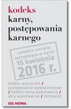 Zdjęcie Kodeks karny, kodeks postępowania karnego 2016 - Sosnowiec