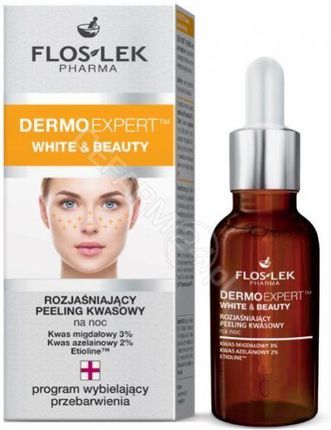 Flos Lek Dermo Expert White Beauty Serum Rozjaśniające 30 ml
