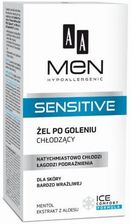Zdjęcie AA Men Sensitive Żel po goleniu chłodzący dla skóry bardzo wrażliwej 100 ml - Łęczna