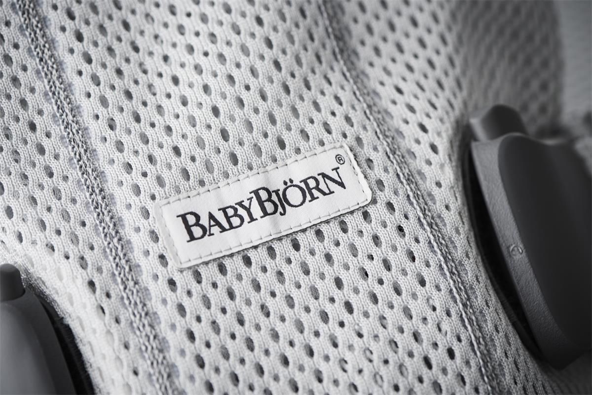 BabyBjorn Nosidełko One Air Srebrny