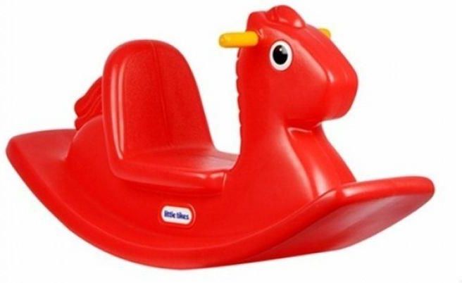 Little Tikes Koń Na Biegunach Czerwony 502523 - zdjęcie 2 Little Tikes Koń Na Biegunach Czerwony 502523