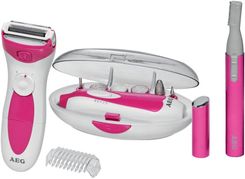 AEG LBS 5676 Zestaw do Manicure Biay/Purpurowy