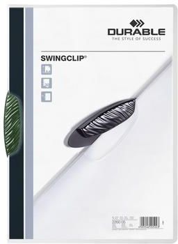 Durable Skoroszyt Z Klipem Zaciskowy Swingclip 30 Kartek Zielony (Du5190)