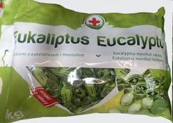 Zdjęcie Mieszko Cukierki / karmelki twarde z olejkiem eukaliptusowym i miętowym 1 kg - Zgierz