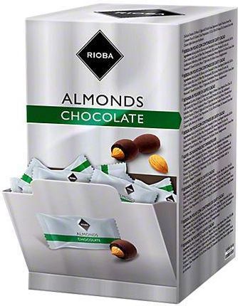 Rioba Migdały w czekoladzie 400 sztuk opakowań w pudełku