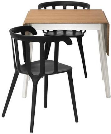 Ikea Ps 2012 St + 2 Krzesa Bambus Czarny 299.320.63 - Opinie i  atrakcyjne ceny na Ceneo.pl