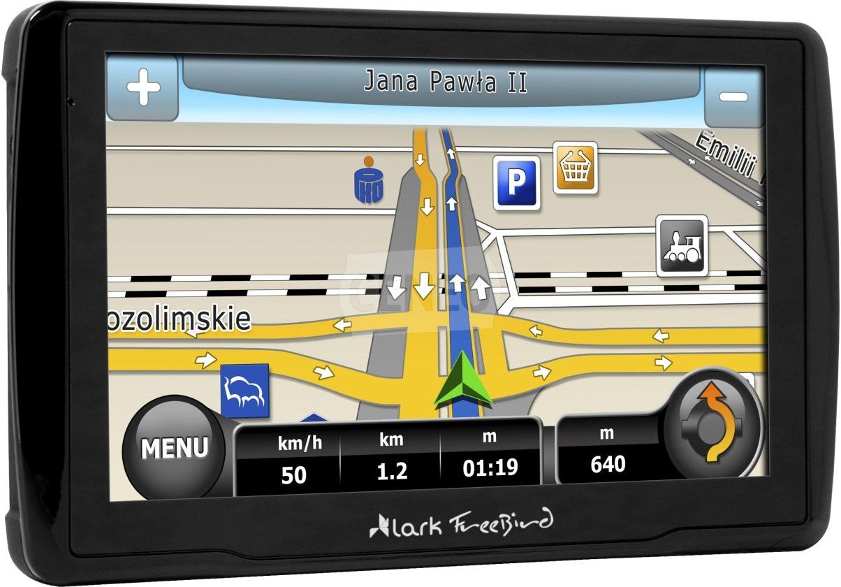 Nawigacja Samochodowa Lark FreeBird 50.2 MapaMap Polska - Opinie I Ceny ...