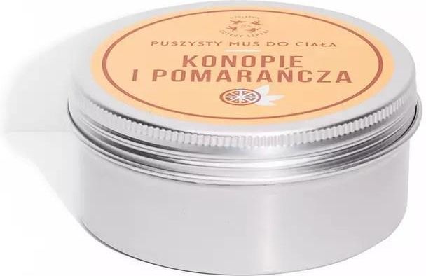 Mydlarnia Cztery Szpaki Mus Do Ciała - Konopie I Pomarańcza 150ml - zdjęcie 2 Mydlarnia Cztery Szpaki Mus Do Ciała - Konopie I Pomarańcza 150ml