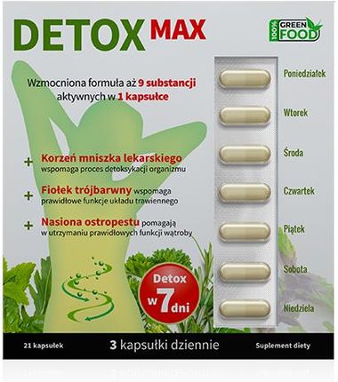 Noble Health Detox Max 21 kaps. 