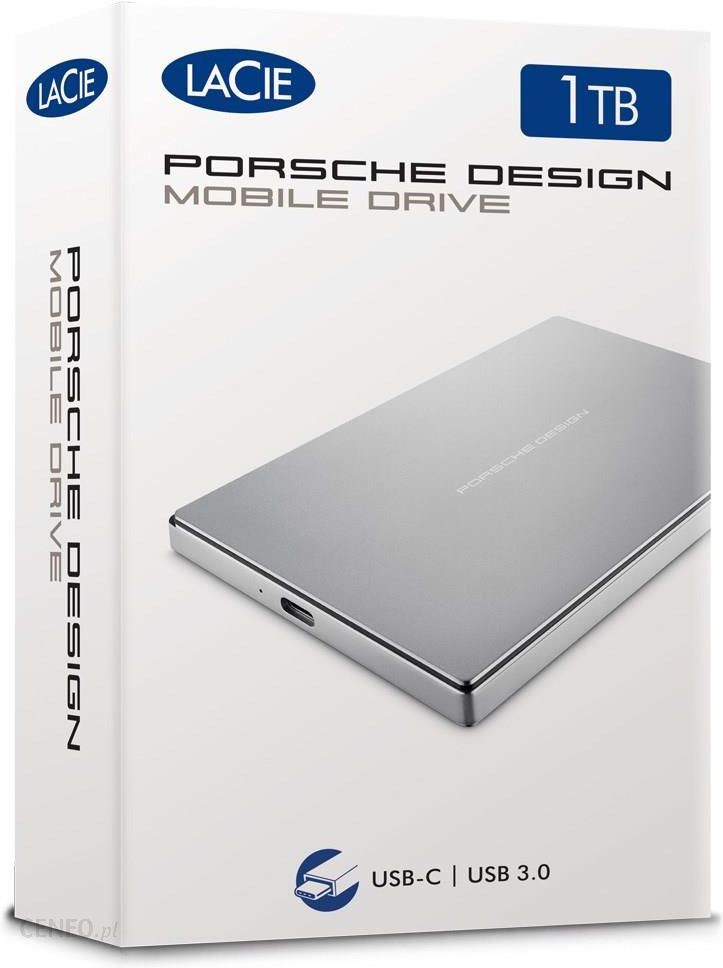 Dysk zewnętrzny LaCie Porsche Design 1TB Srebrny BOX