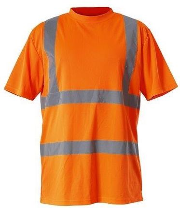 Lahtipro Koszulka T-Shirt Ostrzegawcza Pomarańczowa L40207 (L4020702)