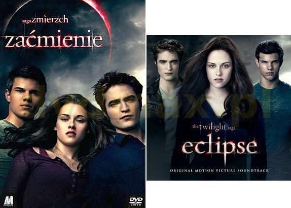Film DVD Zmierzch 3 Zaćmienie (Twilight Saga: Eclipse) Pakiet [DVD]+[CD