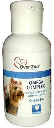 Over Zoo Omega Complex Suplement diety poprawa sierści i skóry 50ml