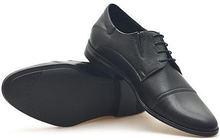 Pantofle Pan 933 Czarne lico