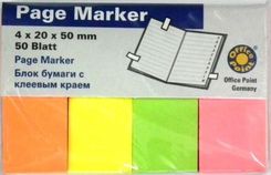 Zdjęcie Koh-Inoor Zakładki Indeksujące 50X20X4 Pastel (Neon) (4X50) (Om5562) - Brzeziny