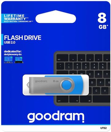 GOODRAM 8GB UTS2 BLUE USB 2.0 (UTS2-0080B0R11)
