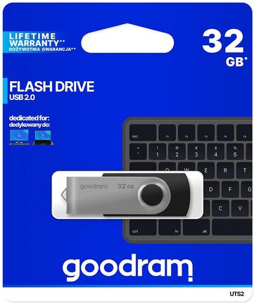 GOODRAM 32GB UTS2 BLACK USB 2.0 (UTS2-0320K0R11)