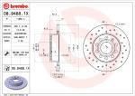 Brembo Tarcza Hamulcowa 08.9488.1X