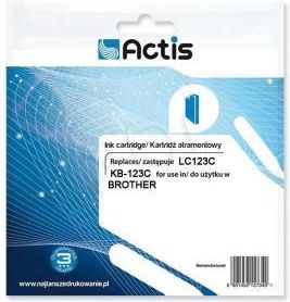 Actis Zamiennik dla Brother LC123 / LC127Y Żółty (KB123Y)