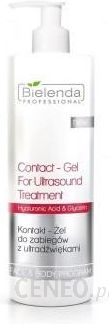 Bielenda Professional Hyaluronic Acid & Gliceryn Contact-Gel For Ultrasound Treatment kontakt-żel do zabiegów z ultradźwiękiem 300ml