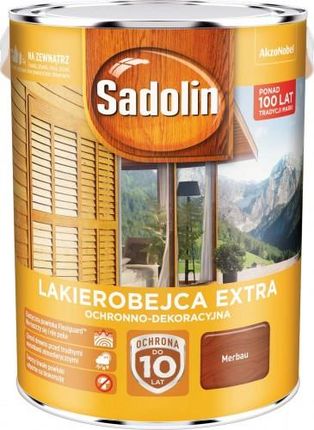 Sadolin Extra Lakierobejca Merbau 40 5L