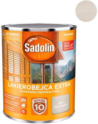 Sadolin Extra Lakierobejca Biały Skandynawski 0,75L