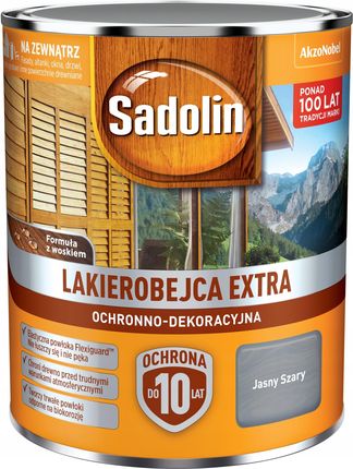 Sadolin Extra Lakierobejca Jasny Szary 0,75L