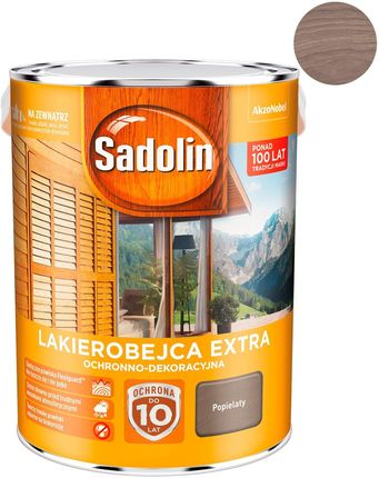 Sadolin Extra Lakierobejca Popielaty 5L